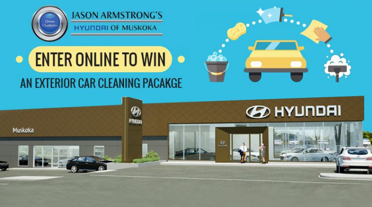 Hyundai of Muskoka’s Spring Cleaning Sweepstakes