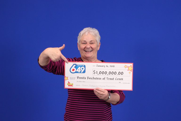 PARRY SOUND REGION GRANDMOTHER WINS $1 MILLION WITH LOTTO 6/49