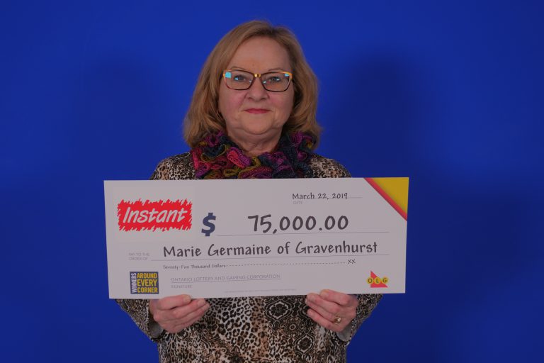 Cottage country lottery luck continues with $75k win