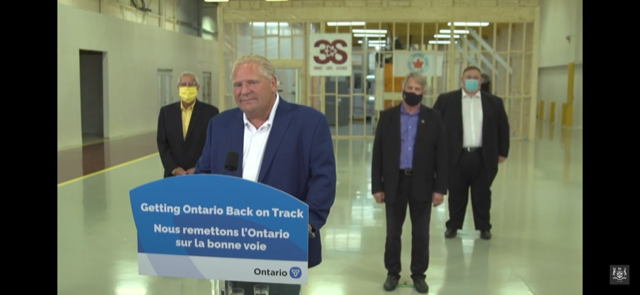 Premier says “most” of Ontario doing something right but don’t go to backyard parties