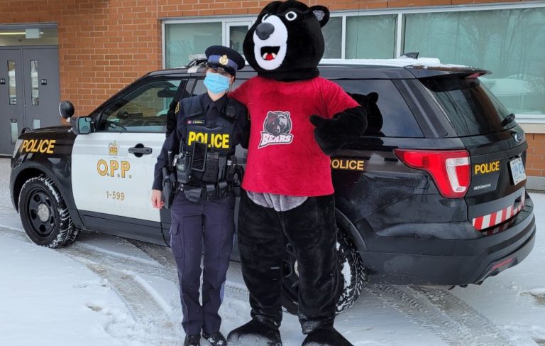 Southern Georgian Bay OPP helping school with coat drive