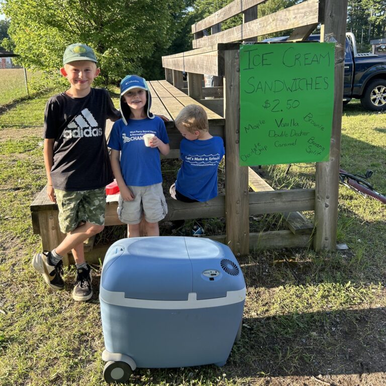 Nine-year-old selling ice cream to raise funds for Parry Sound’s new pool