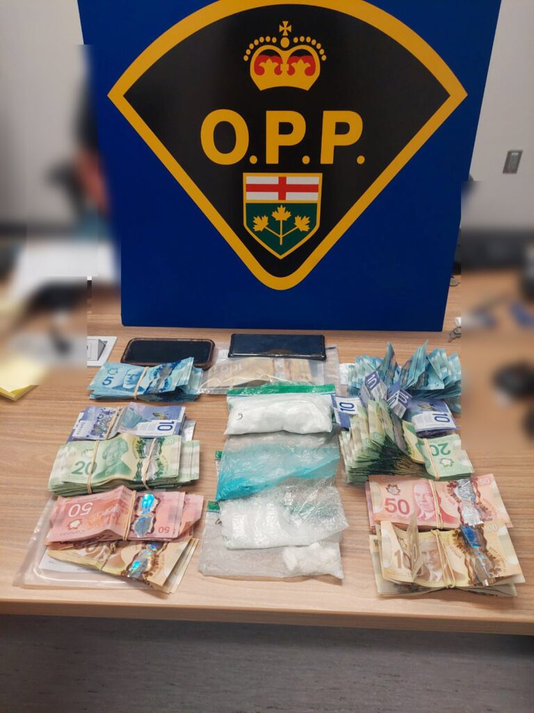 OPP seize cocaine, meth and fentanyl in Parry Sound drug bust